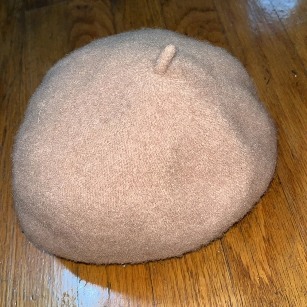 NWT Millymook Girl’s Tan Lorelei Wool Beret Hat